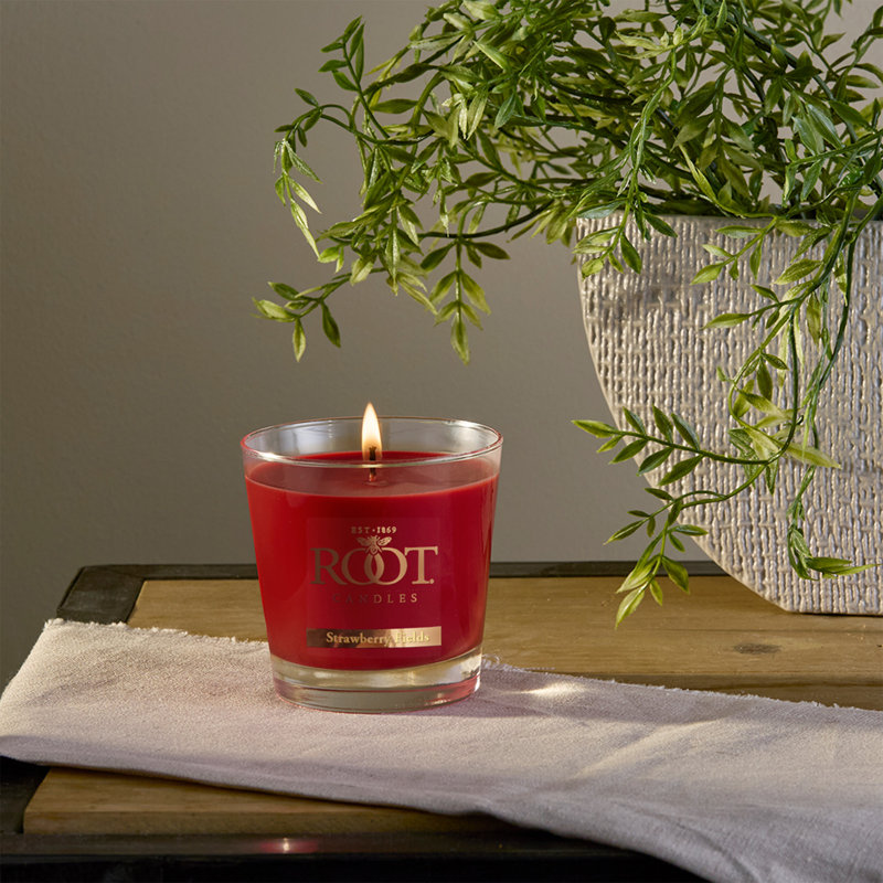 Strawberry Fields Scented Jar Candle, 6.5 oz