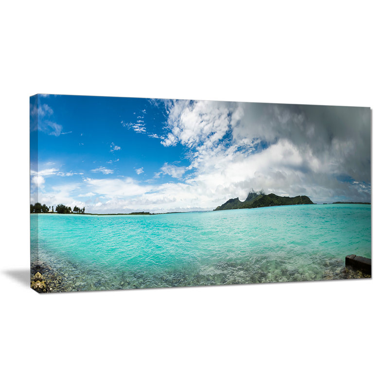 Reproduction de photo sur toile tendue, H 16 po x l 32 po x P 1 po