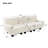 Modern 3-Seater Sofa 94.5" Sofa Couch Chenille Upholstered Sofa With Curved Armrests For Living Room-1997023792