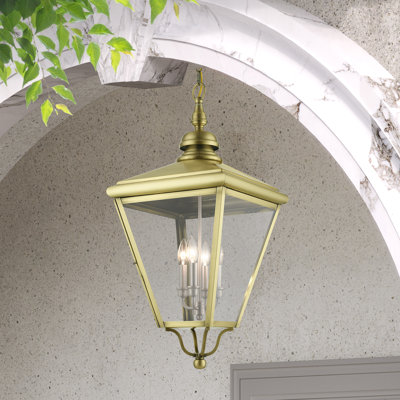 4 - Light Outdoor Hanging Lantern