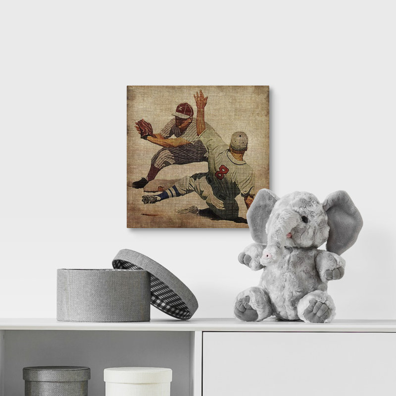 Art Arthur Sports VII, Toile tendue, H 12 po x l 12 po x P 1,25 po