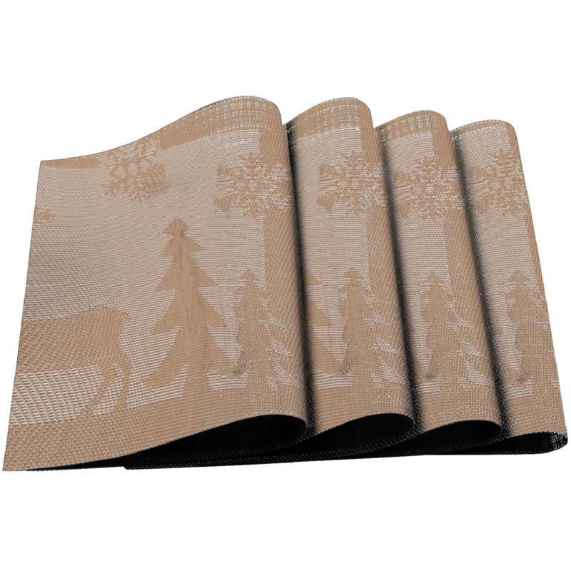 Ensemble de napperons 4 pièces Bey, Beige