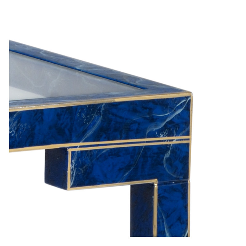 Decker Glass End Table
