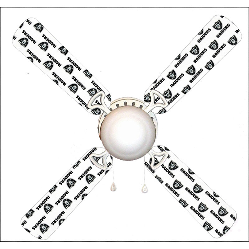 Ventilateur de plafond 4 pales 42, Raiders de Las Vegas
