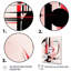 «In The Know Circular Geometrics Black and Pink I», art mural moderne sur toile géométrique-2080424173-1907865537