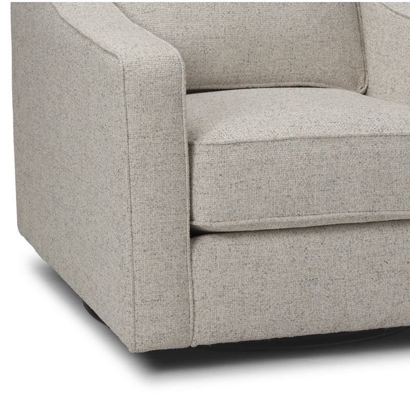 Fauteuil pivotant large de 32 po Jerrilyne