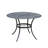 Rusi Round Steel Outdoor Dining Table Yes , 42 " W 42 " D
