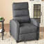 Fauteuil inclinable manuel rembourré 19 po-260758577