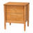Lucera Mid-Century 2-Drawer Bobbin Nightstand-1601817909