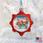 9'' Handmade Glass Holiday Shaped Ornament
