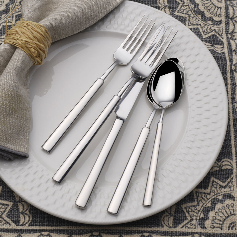 Ensemble de couverts 20 pièces Towle Living Lucerne, service pour 4, acier inoxydable 18/0