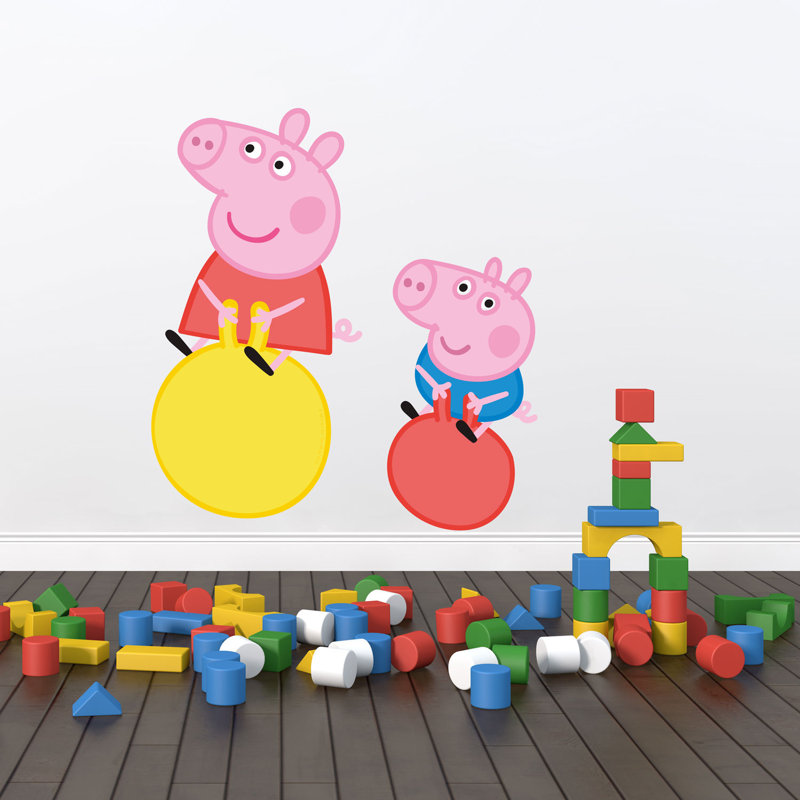 Animals Wall Decal, 76cm H x 65cm W