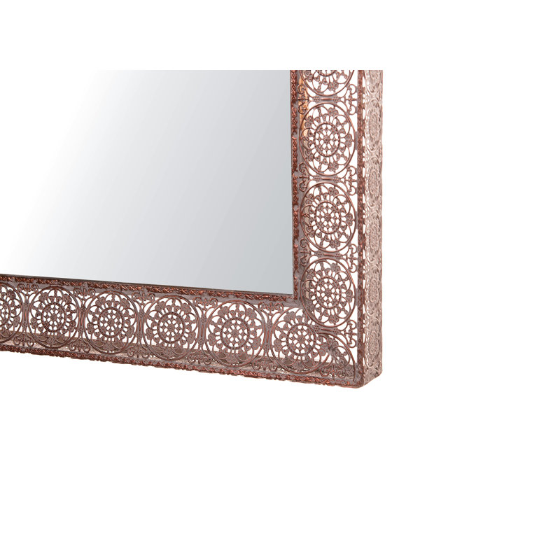Demmer Metal Wall Mirror
