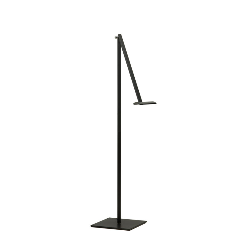 Mosso Pro LED Task Floor Lamp, Metallic Black