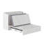 Commode et lit escamotable avec matelas 6 po, rangement et chargeur intégré Atiyah-1845478454-1845478451