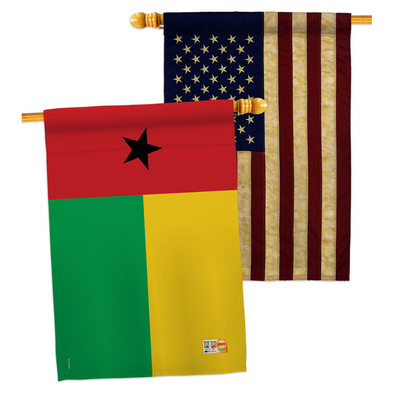 Double Sided 40'' H x 28'' W Polyester House Flag