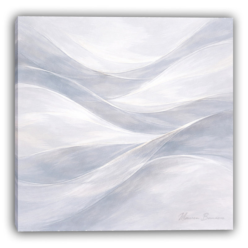 Velours dunes sur toile tendue, L 12 po x H 12 po x P 1 po
