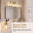 Modern Bathroom Vanity Light Fixture with Tulip Glass Shades-564188287-540052115