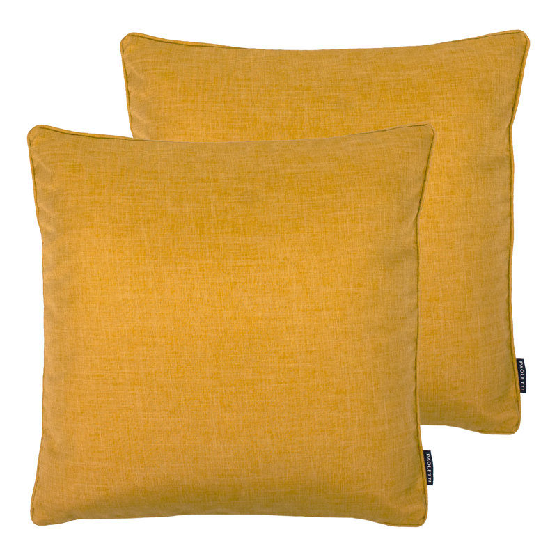 Square Cushion, Feathers, Ivory