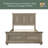 Chesnet Platform Bed-1752060124-1752060067