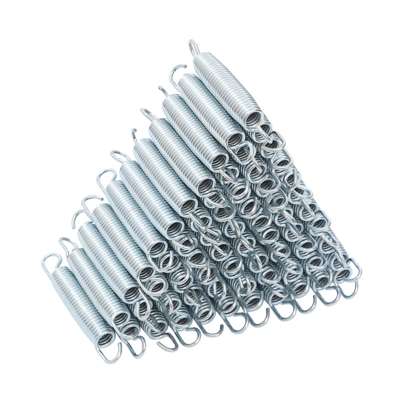 72PCS 13.5Cm Trampoline Springs With Spring Tool, 1.1" H x 5.3" W x 1.1" D 