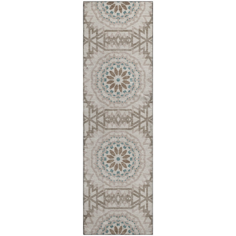 Premium Machine Washable Cerrito Beige Rug