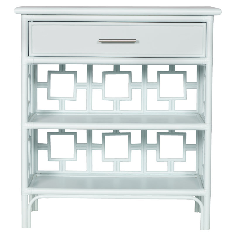 Sobe End Table, Light Blue