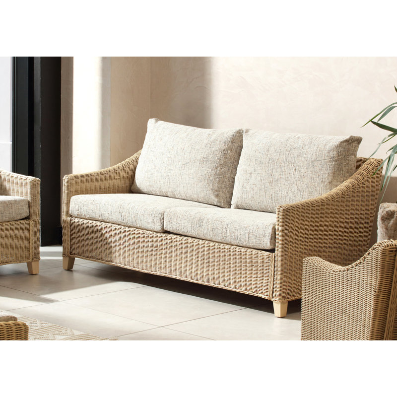 3 Piece Conservatory Sofa Set, Beige