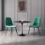 Sidon 47cm H Velvet Upholstered Metal Side Chair-115312214