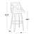 Fixed-Height Barstool