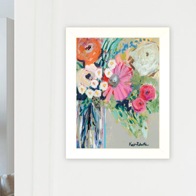 From Mrs. Hazel's Garden Framed Wall Art for Living Room, Home Wall Decor Print by Kait Roberts