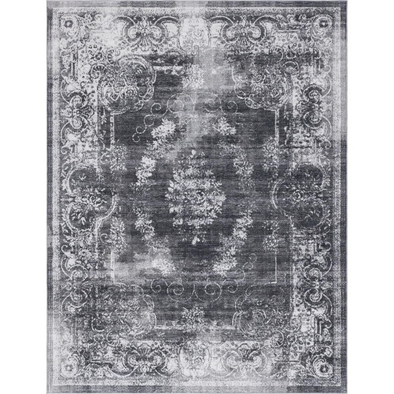 Clevinger Oriental Indoor Rug, Rectangle 9'10" x 13'3"