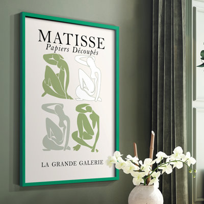 Matisse CCL XXXVI, reproduction encadrée - bois massif