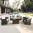5-piece Patio Conversation Set With Fire Pit Table