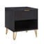 Table de chevet en noir-26692523