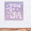 Art sur toile fille you go Stonover-687229837