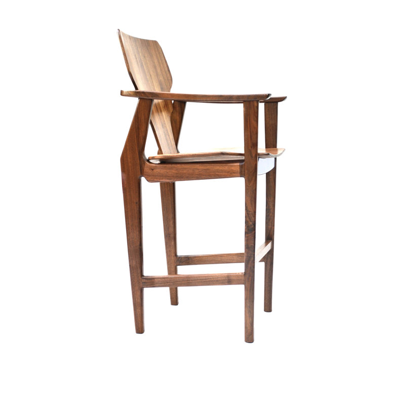 Manhattan Solid Wood Stool