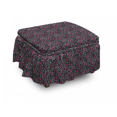 Box Cushion Ottoman Slipcover