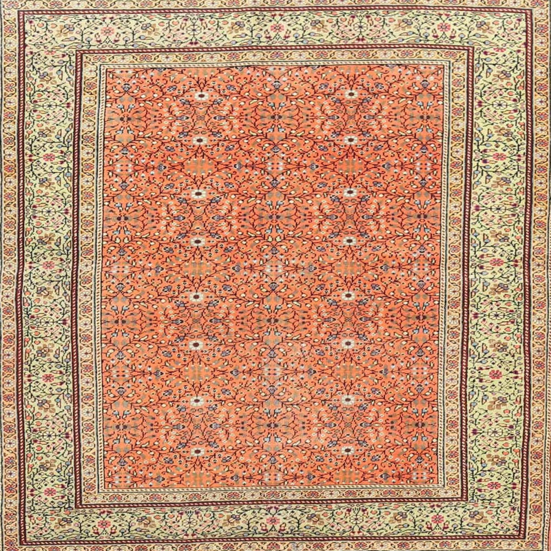 Oriental Indoor Rug, Square 7'
