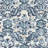 Blue and Khaki Motif II by June Erica Vess - Wrapped Canvas Painting-2034976573