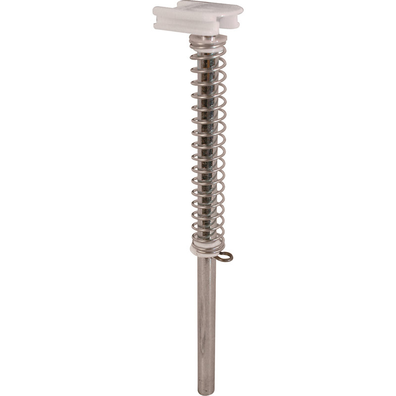 Barre de guidage de porte pliante à deux volets, 5 1/4 po (paquet de 2)
