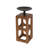 Hollow Square Hole Design Pillar Candle Holder-503104640-503104647