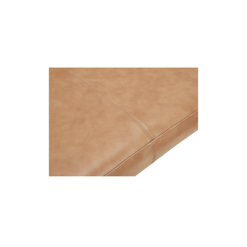 Martens Dining Bench Tan Leather