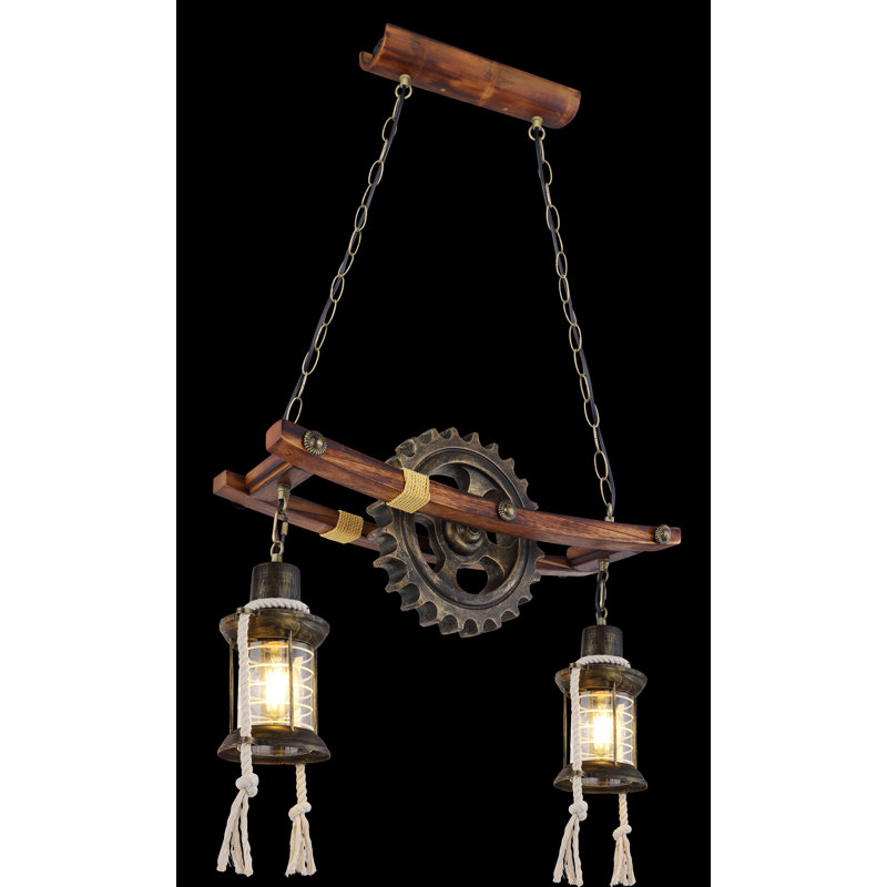 Grimaldo 2-Light Kitchen Island Pendant