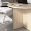 Table de conférence ronde Bush Business Furniture de 42 po avec base en bois-119379502-119379503