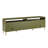 DUMBO 85" Mid-Century Modern TV Stand with 6 Shelves and 2 Drawers-679943011