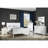 Transitional Style Full Size Bed, White Solid Wood Bedroom Furniture Color With Personality