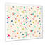 Multicolore triangles sur jaune - reproduction d'art sur toile à motifs-66812339-66812342