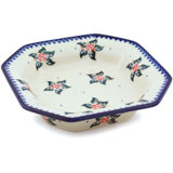 Simple Christmas Stoneware Salad Bowl