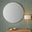Stainless Steel Round Wall Mirror-98249877-98249881